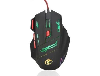 Rato Gaming HXSJ High-end Mecânico (Preto)