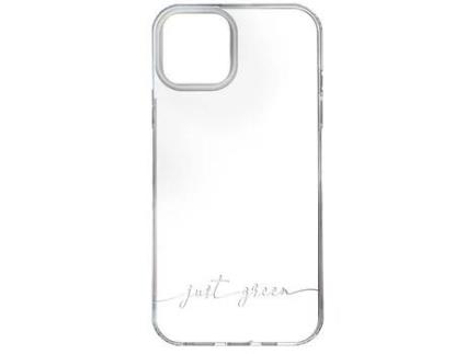 Capa para iPhone 13 Mini JUST GREEN Transparente reciclável