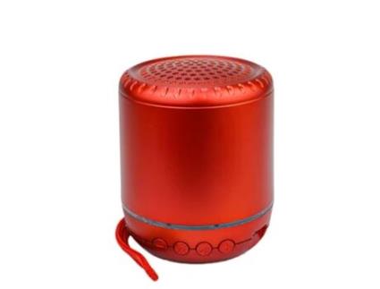 Coluna Wireless Portátil De Pequeno Porte, L56 Samphone Eletronico (Vermelho)