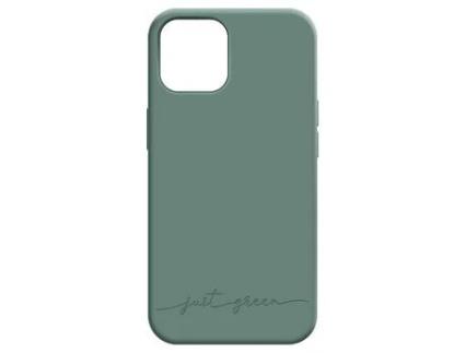 Capa para iPhone 12 e 12 Pro JUST GREEN verde reciclável