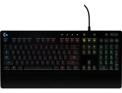 Teclado LOGITECH G213 (USB - Idioma Nórdico - Preto)
