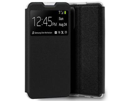 Capa Book Soporte com Ventana para Xiaomi 12 Lite 5G color Preto