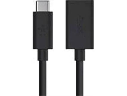 Cabo de Dados BELKIN (USB-C - USB A - Preto)
