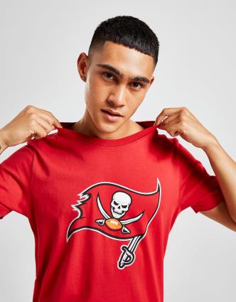 Official Team T-Shirt NFL Tampa Bay Buccaneers Logo - Vermelho - Mens, Vermelho