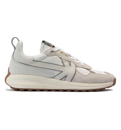 Zapatillas Casual hombre kaotiko Retro Running Man 45 Blanco