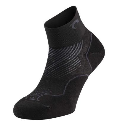 Calcetines Running unisex lurbel Distance L Negro