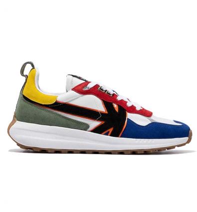 Zapatillas Casual hombre kaotiko Retro Running Man 43 Multicolor