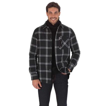 Rossignol Flannel Long Sleeve Shirt Preto S Homem