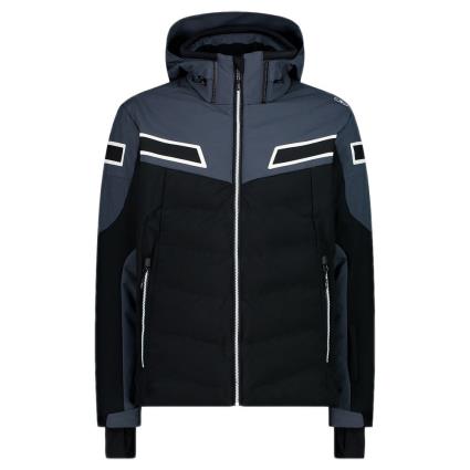 Cmp Zip Hood 32w0137 Jacket Preto 3XL Homem
