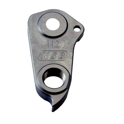 North Shore Billet Giant 10 X 135 Mm Derailleur Hanger Prateado