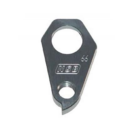 North Shore Billet Trek Scratch Derailleur Hanger Prateado