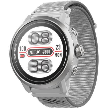 Coros Apex 2 Premium Gps Sport Watch Prateado