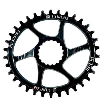 Lola Cannondale Direct Mount Oval Chainring Prateado 32t