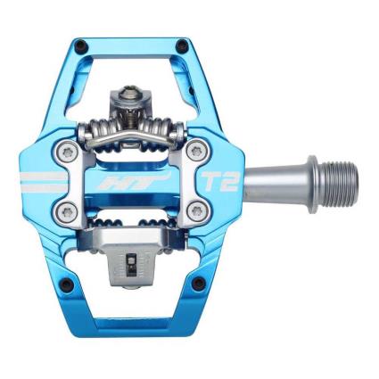 Ht T2 Enduro Pedals Prateado