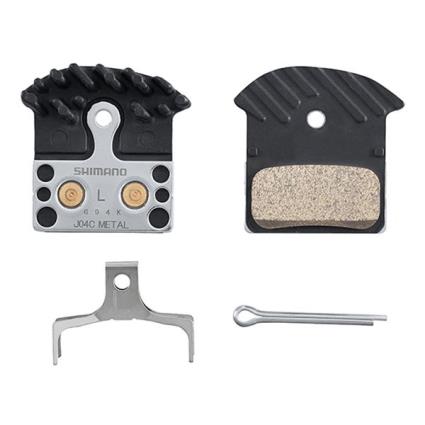 Shimano J04c Metal Brake Pads Cinzento