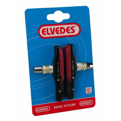 Elvedes V-type 72 Mm Complete Brake Pads Transparente