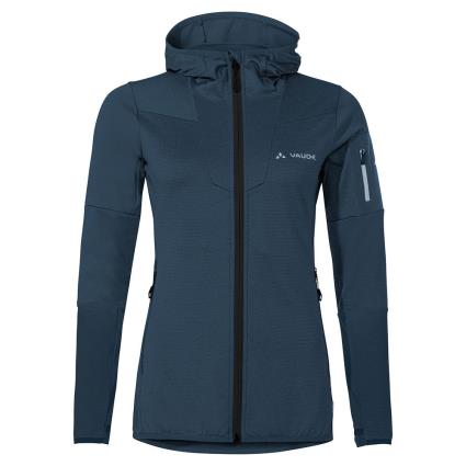 Vaude Monviso Ii Hoodie Fleece Azul 40 Mulher