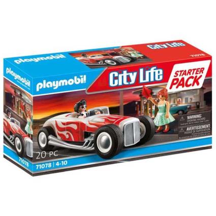 Playmobil Starter Pack Hot Rod Construction Game Dourado