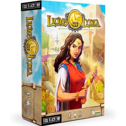 Tcg Factory Lions Of Lydia In Spanish Board Game Dourado