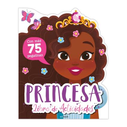 Edibook Book Activities And 75 Princess Stickers Rosa