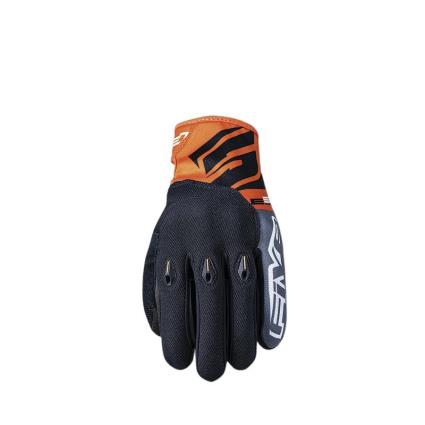 Five Summer Motorcycle Gloves Five E3 Evo Laranja S