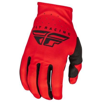 Fly Mx Lite Long Gloves Kids Vermelho L