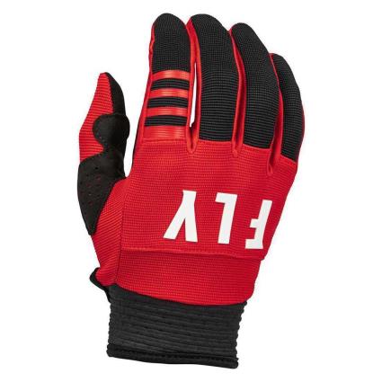 Fly Mx F-16 Long Gloves Kids Vermelho M