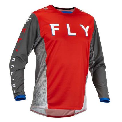 Fly Mx Kinetic Fuel Long Sleeve T-shirt Vermelho S Homem