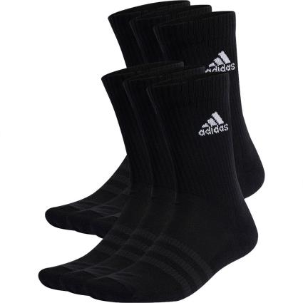 Adidas C Spw Crw 6p Socks 6 Pairs Preto EU 31-33 Homem