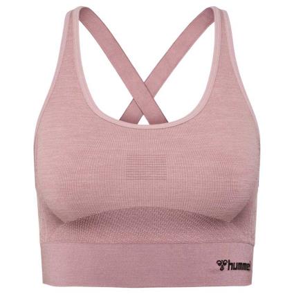 Hummel Cleaa Sports Top Seamless Rosa M Mulher
