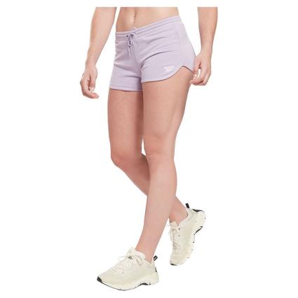 Reebok Identity French Terry Shorts Beige L Mulher