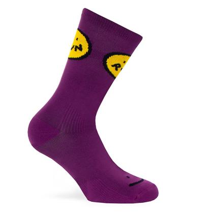 Pacific Socks Smile Run Half Socks Roxo EU 37-41 Homem