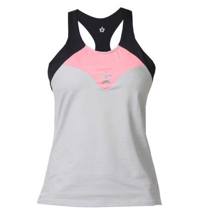 Black Crown Mm Sleeveless T-shirt Branco L Mulher