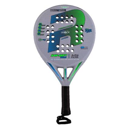 Royal Padel Whip Poly Padel Racket Prateado 355-375 gr