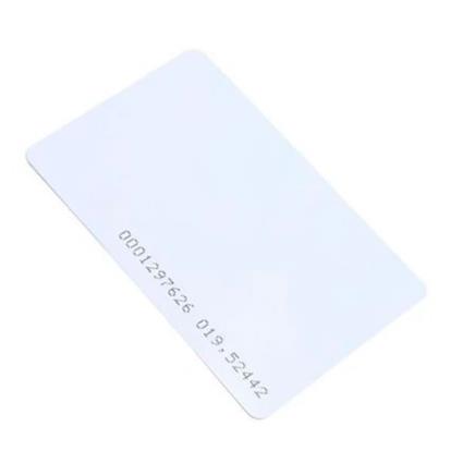 Zkteco 1360267 Proximity Card 13.56 Mhz 200 Units Transparente