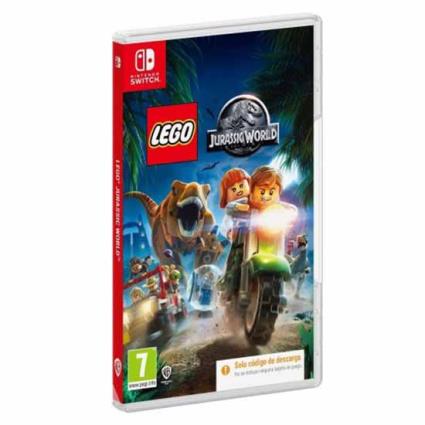 Warner Bros Lego Jurassic World Cib Switch Game Prateado