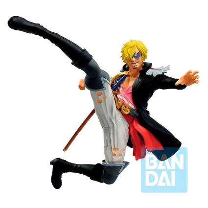 Ichibansho One Piece Red Sanji Figure 11 Cm Colorido