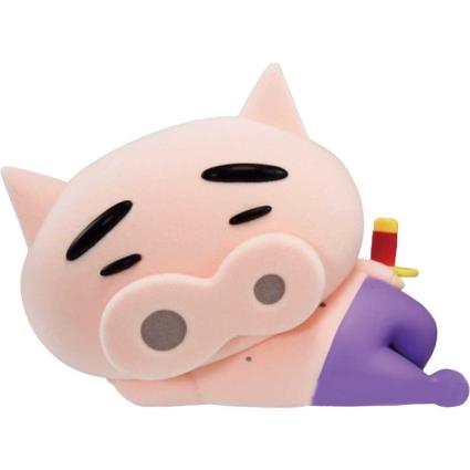 Banpresto Fluffy Puffy Crayon Shin Chan Buriburi Zaemon Version A Figure 8 Cm Dourado