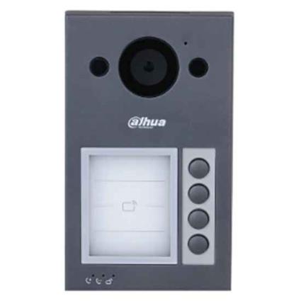 Dahua Vto3311q-wp Doorbell With Camera 2mp Transparente