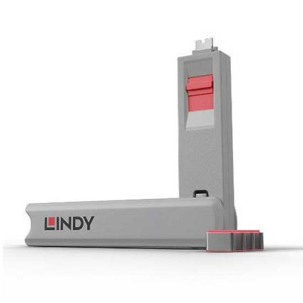 Lindy Usb C Blocker Prateado