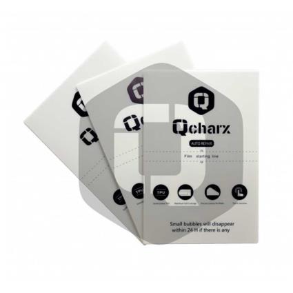 Qcharx Hydrogel Self Repair Qx1 Screen Protector Sheet 25 Units Transparente