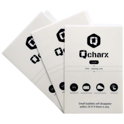 Qcharx Hydrogel Hd Qx1 Lite Screen Protector Sheet 25 Units Transparente