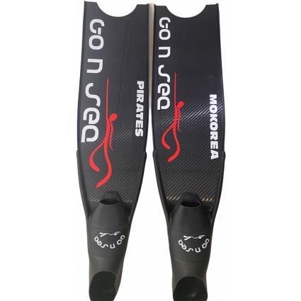 Go N Sea Pirates Carbone Hard Fins Preto EU 36-37