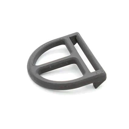 Nammu Tech D-ring Divided Carbon Prateado