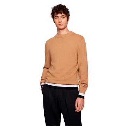 Boss Ecaio Sweater Beige L Homem