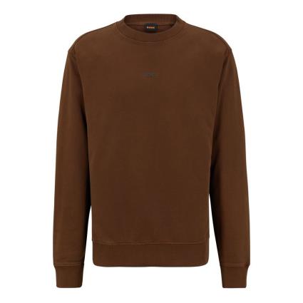 Boss Wefade 10242542 01 Sweatshirt Castanho S Homem