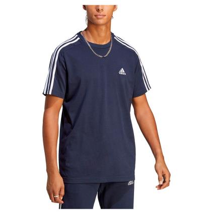 Adidas 3s Sj Short Sleeve T-shirt Azul XL / Regular Homem