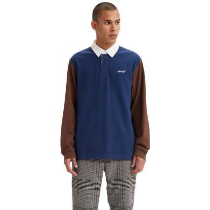 Levi´s ® Union Rugby Sweater Azul XL Homem