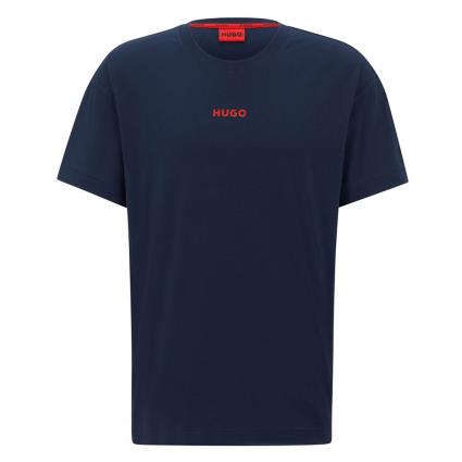 Hugo Linked 10241810 02 Short Sleeve T-shirt Pyjama Azul M Homem