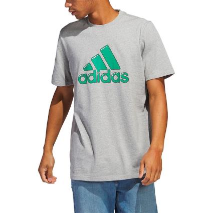 Adidas Fill Short Sleeve T-shirt Cinzento L / Regular Homem